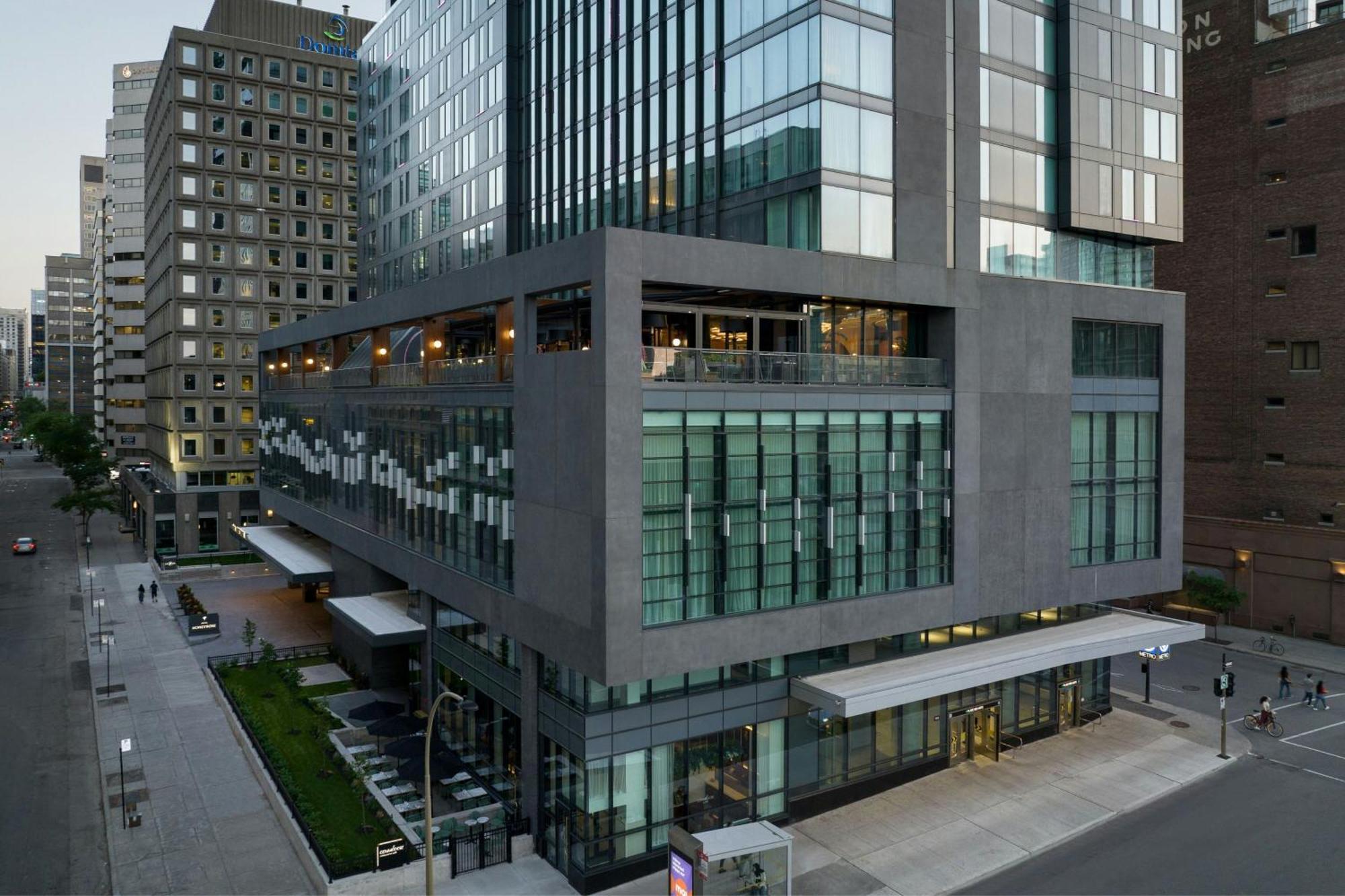 Honeyrose Hotel, Montreal, A Tribute Portfolio Hotel Exterior foto The hotel's entrance